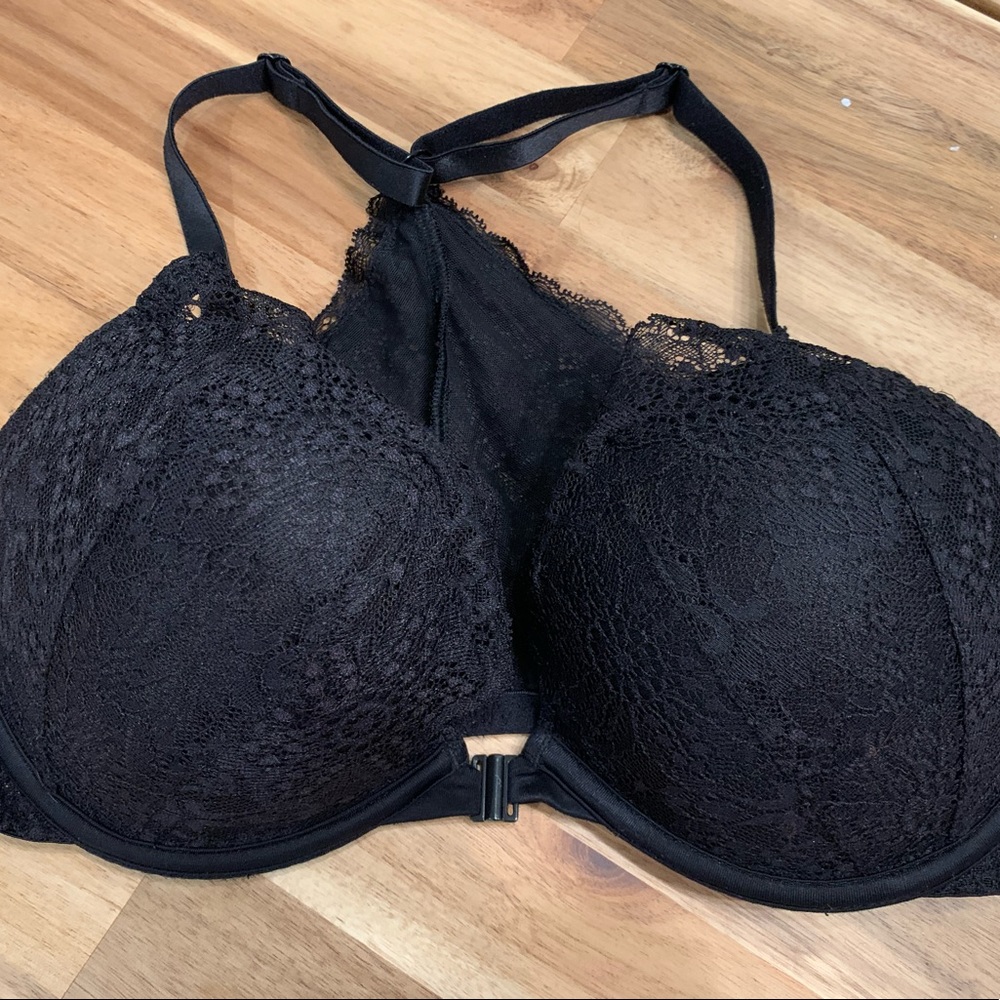 Pink push-up bra 34D